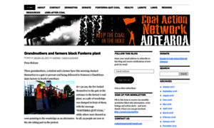 Coalactionnetworkaotearoa.wordpress.com thumbnail