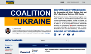 Coalitionforukraine.com thumbnail