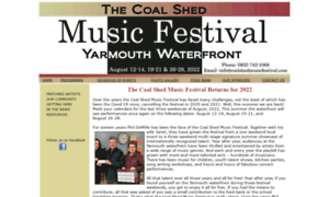 Coalshedmusicfestival.com thumbnail