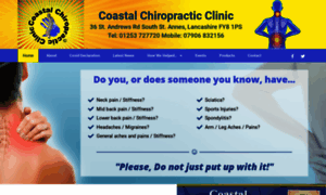 Coastal-chiropracticclinic.com thumbnail