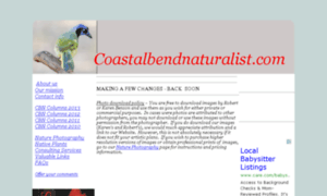 Coastalbendnaturalist.com thumbnail