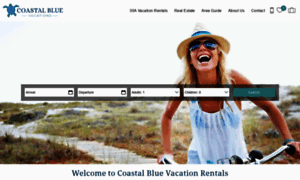 Coastalbluevacations.com thumbnail