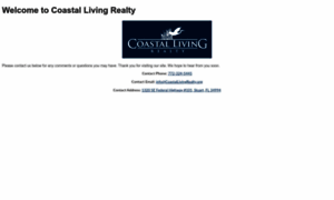 Coastallivingrealty.org thumbnail