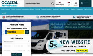 Coastalmotorhomes.co.uk thumbnail