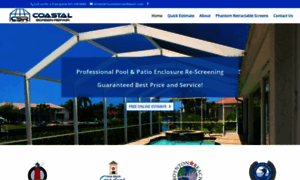 Coastalscreenrepair.com thumbnail