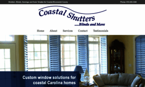 Coastalshutters.net thumbnail