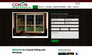 Coastalsidingandwindows.com thumbnail