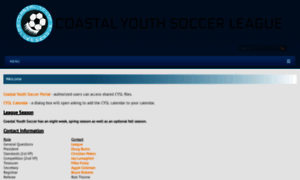 Coastalyouthsoccer.com thumbnail