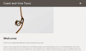 Coastandvinetours.com thumbnail