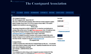 Coastguardassociation.com thumbnail