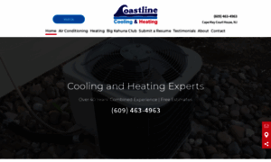 Coastlinecoolingandheating.com thumbnail