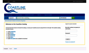 Coastlinelibrarynetwork.org thumbnail