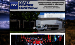 Coastpowdercoating.com thumbnail