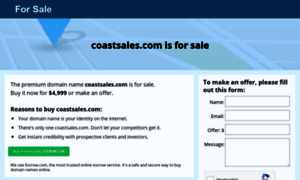 Coastsales.com thumbnail