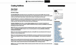 Coatingadditives.wordpress.com thumbnail