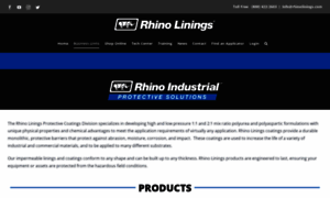 Coatings.rhinolinings.com thumbnail