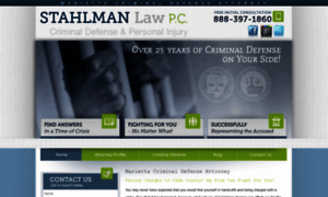 Cobbcriminallawyer.com thumbnail