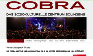 Cobra-solingen.de thumbnail