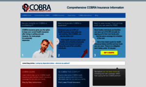 Cobrainsurancebenefits.org thumbnail