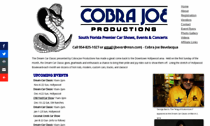 Cobrajoeproductions.com thumbnail