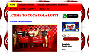 Cocacolaluckywinner2020.blogspot.com thumbnail