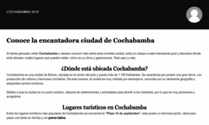 Cochabamba2018.bo thumbnail