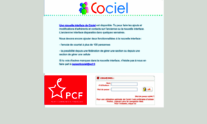 Cociel.pcf.fr thumbnail