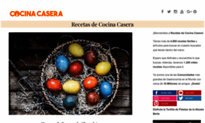 Cocina-casera.com thumbnail