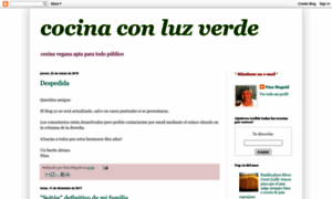 Cocinaconluzverde.blogspot.com thumbnail