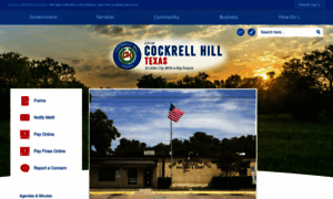 Cockrell-hill.tx.us thumbnail