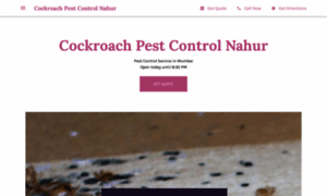 Cockroach-pest-control-nahur.business.site thumbnail