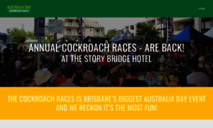 Cockroachraces.com.au thumbnail