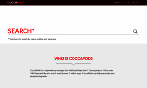Cocoapods.org thumbnail