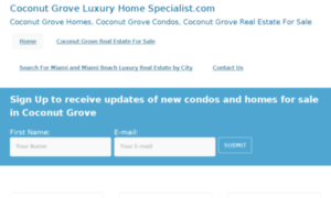 Coconutgroveluxuryhomespecialist.com thumbnail