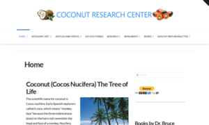 Coconutresearchcenter.com thumbnail