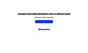 Cocosci-mcrl.dreamhosters.com thumbnail