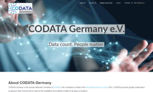 Codata-germany.org thumbnail