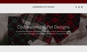 Coddiwomplepetdesigns.com thumbnail