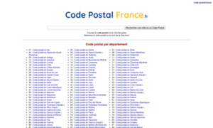 Code-postal-ardeche.fr thumbnail