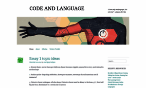 Codeandlanguage.wordpress.com thumbnail