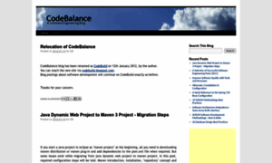 Codebalance.blogspot.in thumbnail