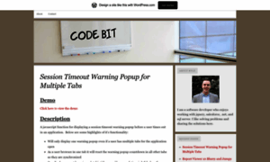 Codebit.wordpress.com thumbnail