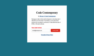 Codecontemporary.com thumbnail