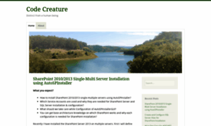 Codecreature.wordpress.com thumbnail