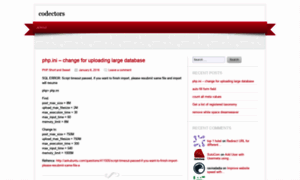 Codectors.wordpress.com thumbnail