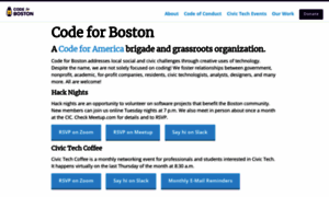 Codeforboston.org thumbnail