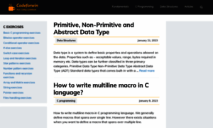Codeforwin.in thumbnail