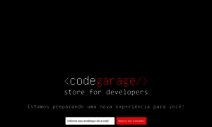 Codegarage.com.br thumbnail