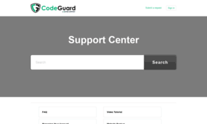 Codeguard.zendesk.com thumbnail