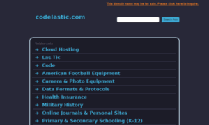 Codelastic.com thumbnail